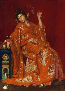 La Japonaise by Emile Villa [1836–1900]